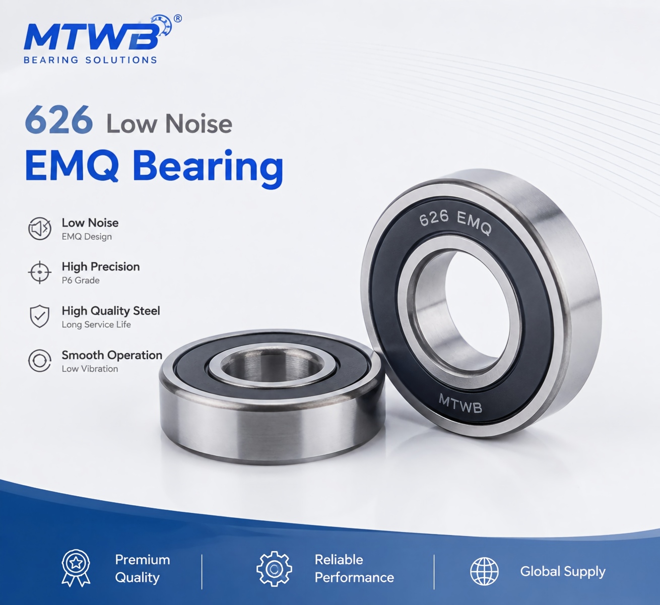 626 Low Noise EMQ Bearing